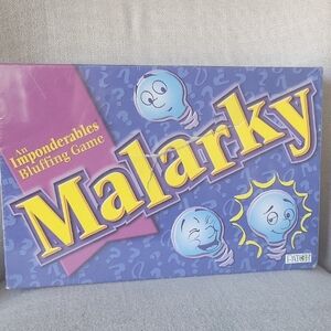Brand New Sealed Malarky Party Game Patch Products Inc.